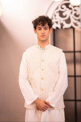 Dove White Waistcoat