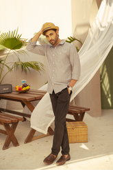 Wet Asphalt (Grey) Chinos